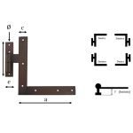 Ιταλικό σφυρηλατημένο μάσκουλο 1751