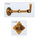 Κουρτινόβεργες Ιταλίας από σφυρήλατο σίδηρο 2025