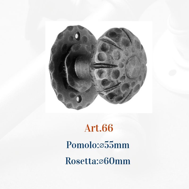 008 μπουλ εξωπ 7-7-24 Ιταλικό Σφυρήλατο Μπουλ Εξώπορτας 2223 - Image 1