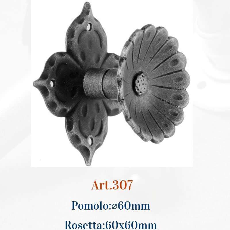 012 μπουλ εξωπ 7-7-24 Ιταλικό Σφυρήλατο Μπουλ Εξώπορτας 2227 - Image 1