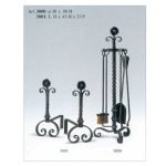 Ιταλίκα Σφυρήλατα Εργαλεία Τζακιού 3000