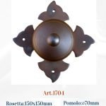 Ιταλικό Σφυρήλατο Μπουλ Εξώπορτας 2228