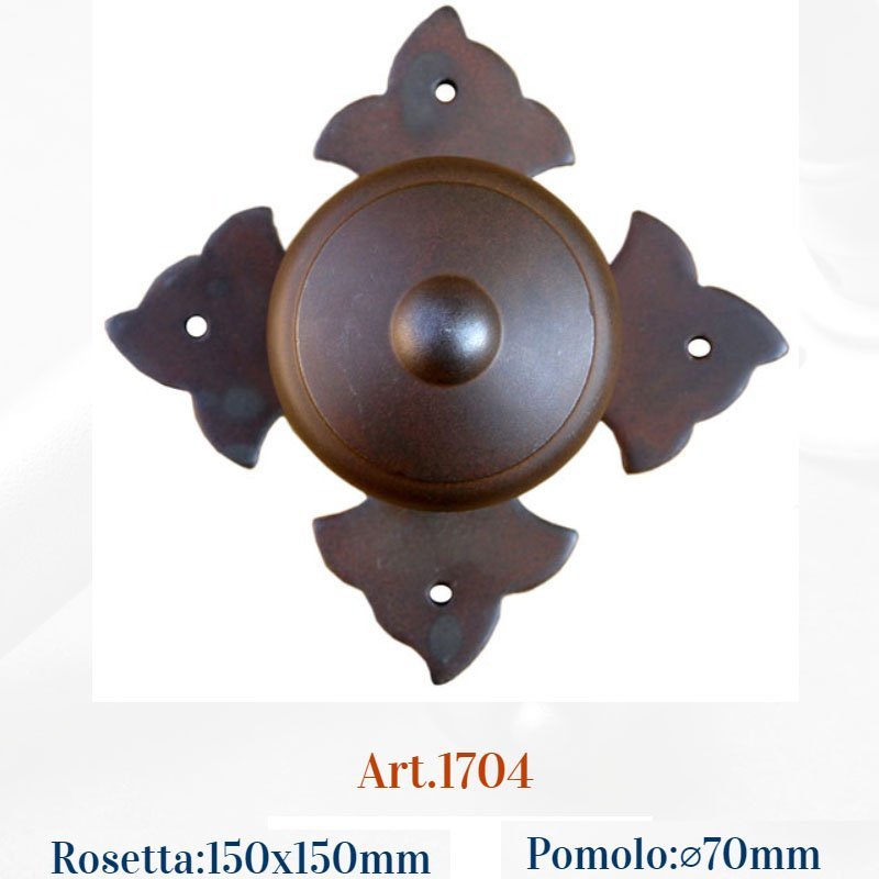 013 μπουλ εξωπ 7-7-24 Ιταλικό Σφυρήλατο Μπουλ Εξώπορτας 2228 - Image 1