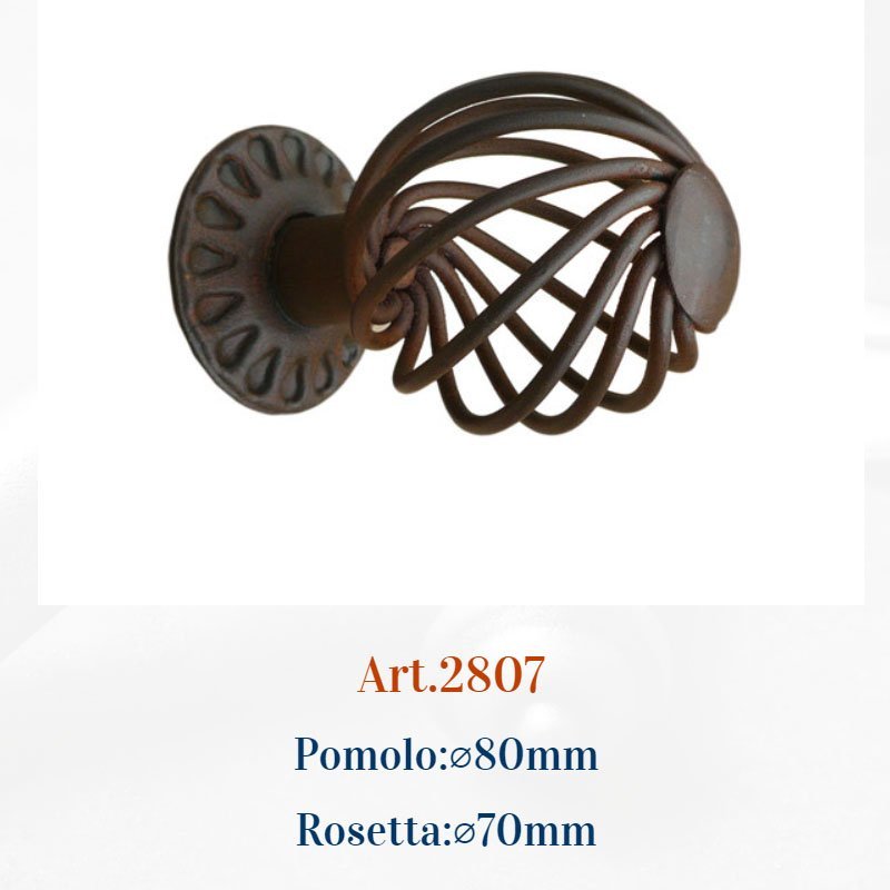 014 μπουλ εξωπ 7-7-24 Ιταλικό Σφυρήλατο Μπουλ Εξώπορτας 2229 - Image 1