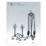 Ιταλίκα Σφυρήλατα Εργαλεία Τζακιού 3002