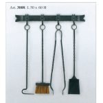 Ιταλίκα Σφυρήλατα Εργαλεία Τζακιού 3004