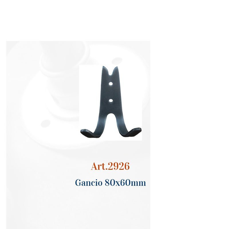 021 κρεμαστρα 7-7-24 Ιταλική σφυρήλατη κρεμάστρα 818 - Image 1