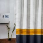 Κουρτίνα Μπάνιου Υφασμάτινη Virgo  180x200 εκ