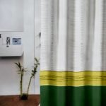 Κουρτίνα Μπάνιου Υφασμάτινη Virgo  180x200 εκ