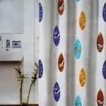 Κουρτίνα Μπάνιου Υφασμάτινη Surfing 180x200 εκ