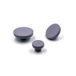 POMOLO Μωβ Τσιμεντένιο Πόμολο-Κρεμάστρα