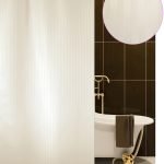 ΚΟΥΡΤΙΝΑ ΜΠΑΝΙΟΥ LUXOR (140 ΓΡ) ΕΚΡΟΥ 180(Μ)X180(Υ)