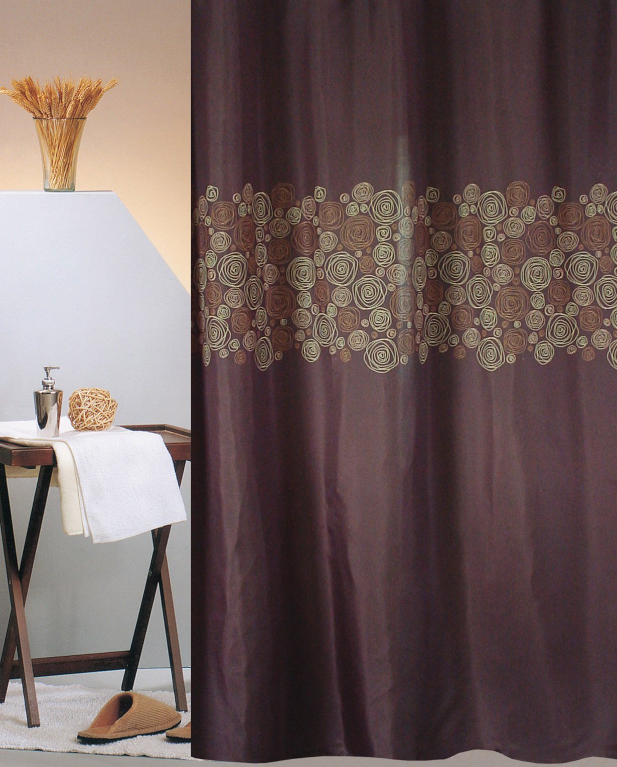 136-1 ΚΟΥΡΤΙΝΑ ΜΠΑΝΙΟΥ POEM 180(Μ)X180(Υ) - Image 1