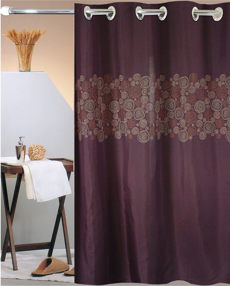 137-2 ΚΟΥΡΤΙΝΑ ΜΠΑΝΙΟΥ POEM HOOKLESS 240(Μ)X180(Υ) - Image 1