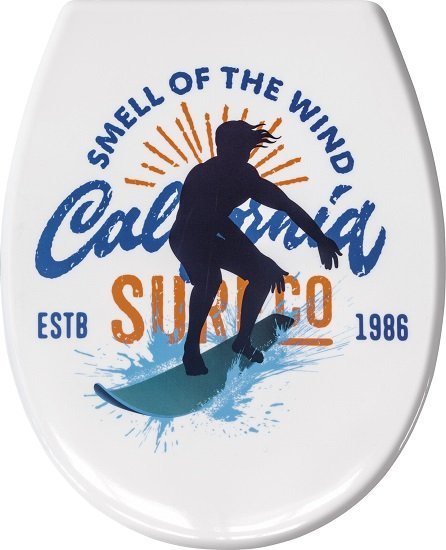 14008-c Καπάκι WC California 37x45 εκ - Image 1