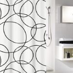 Κουρτίνα Μπάνιου Rings  180x200 εκ
