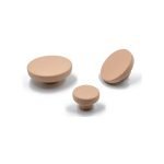 POMOLO Μπεζ Τσιμεντένιο Πόμολο-Κρεμάστρα