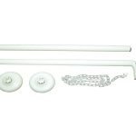 Γωνιακός Βραχίονας Ντουζιέρας (Φ20mm) 80x80 εκ.