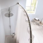 Ευθύγραμμος Βραχίονας Μπάνιου με Καμπύλη (Φ25mm) 125-220 εκ