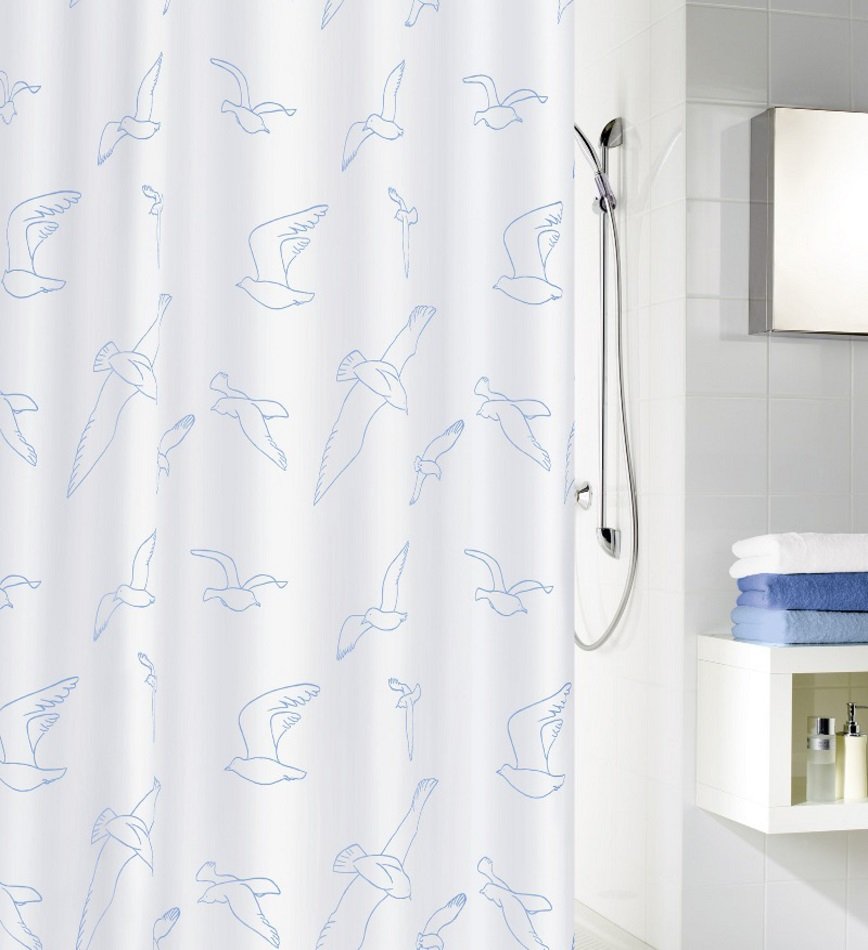 16270-c Κουρτίνα Μπάνιου Birdie 180x200 εκ - Image 1