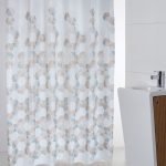 Κουρτίνα Μπάνιου Hexagonal  180x200 εκ