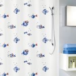 Κουρτίνα Μπάνιου Freddy  180x200 εκ