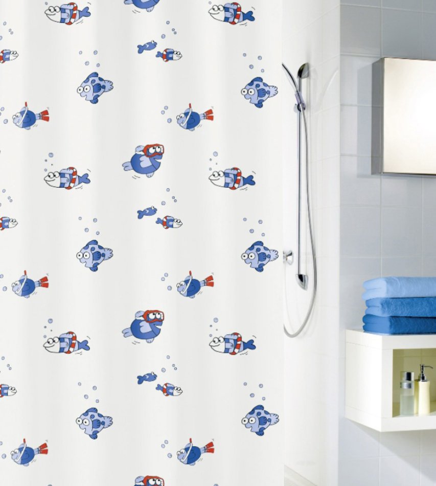 16403-c Κουρτίνα Μπάνιου Freddy 180x200 εκ - Image 1