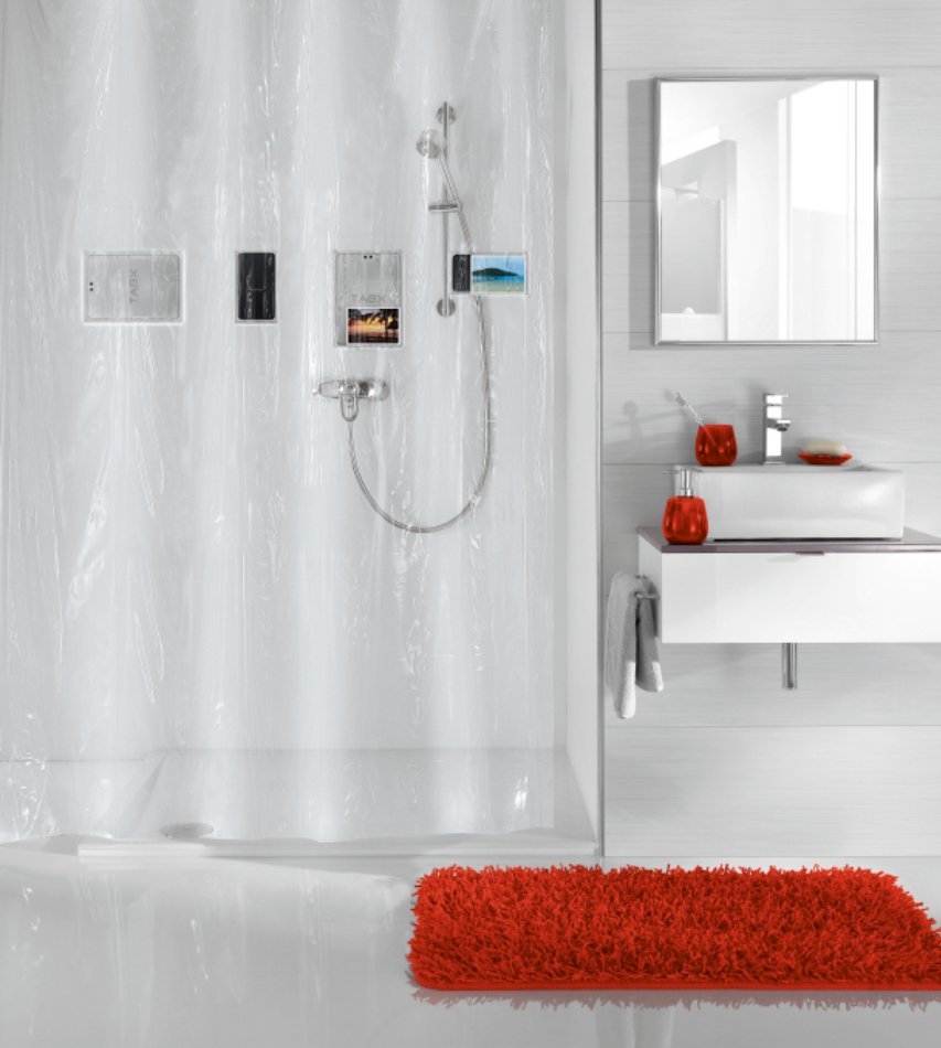 16409-c Κουρτίνα Μπάνιου Pocket 180x200 εκ - Image 1