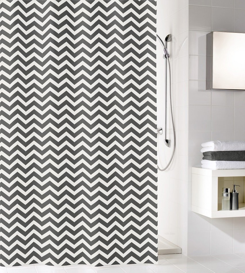 16439-c-1 Κουρτίνα Μπάνιου Zack 180x200 εκ - Image 1