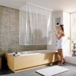 Κουρτίνα Μπάνιου Ρολό Ντους Stripes  138x62x240 εκ