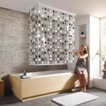 Κουρτίνα Μπάνιου Ρολό Ντους Grey  138x62x240 εκ