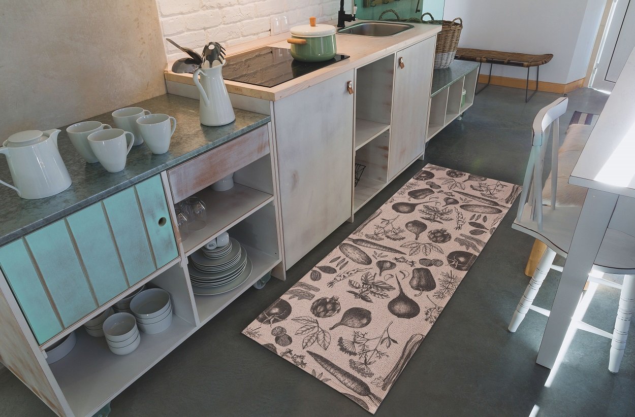 16701-c-1 Χαλάκι Κουζίνας Vegetables 55x150 εκ - Image 1