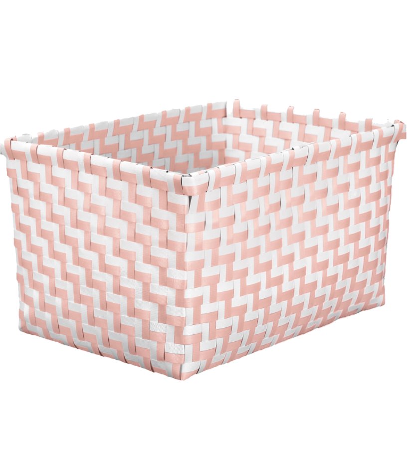 16818-c Καλάθι Αποθήκευσης Double Box Large Πλαστικό 33x17x23 εκ - Image 1