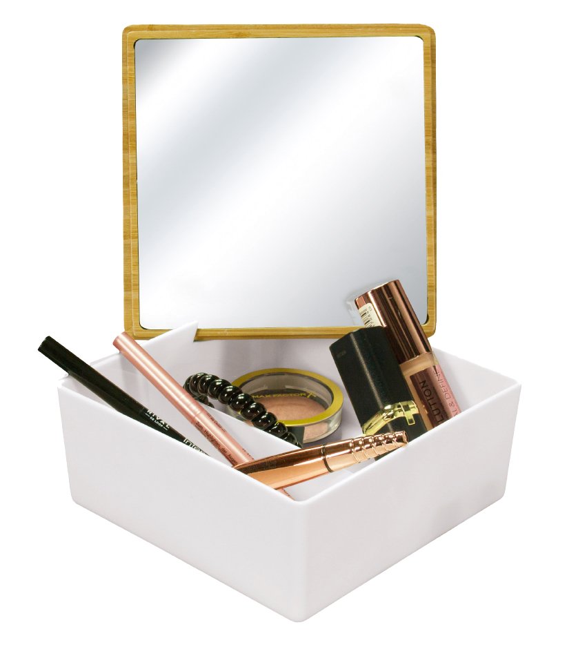 16846-c Cosmetic Organizer Timber Box 13,2x16,5x13,2 εκ - Image 1