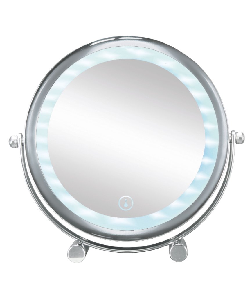 16941-c Καθρέπτης Επιτραπέζιος Φωτιζόμενος Bright Mirror Shorty (Μεγέθυνση x5) 20x19,5x4 εκ - Image 1