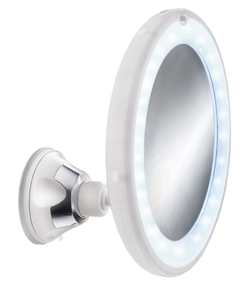 16948-c Καθρέπτης Μεγεθυντικός Φωτιζόμενος Flexy Light (Μεγέθυνση x5) 17,5x17,5x10,5 εκ - Image 1