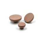 POMOLO Καφέ Τσιμεντένιο Πόμολο-Κρεμάστρα - Image 3