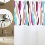 ΚΟΥΡΤΙΝΑ ΜΠΑΝΙΟΥ WAVES 180(Μ)X180(Υ)