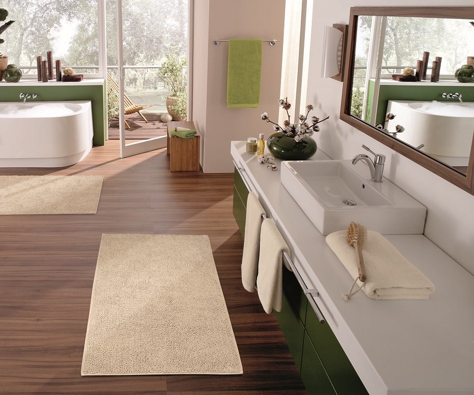 17188-c-2 Χαλάκι Μπάνιου Βαμβακερό Chrissy 65x115 εκ - Image 1