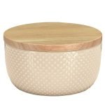 Θήκη για Βαμβάκι Dotty Από Κεραμικό 13,3x8,5 εκ