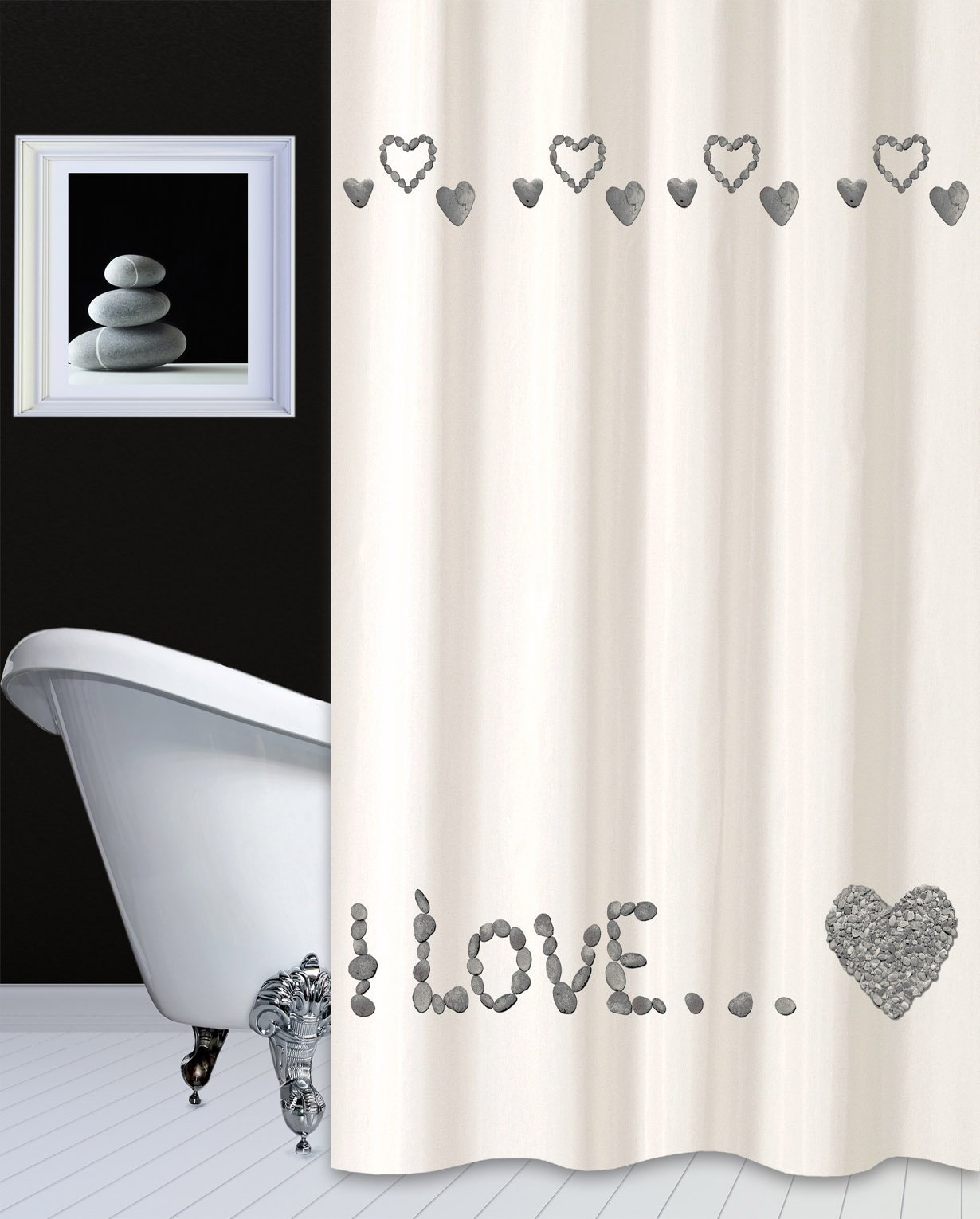 174-1 ΚΟΥΡΤΙΝΑ ΜΠΑΝΙΟΥ ZENITH 180(Μ)X200(Υ) - Image 1