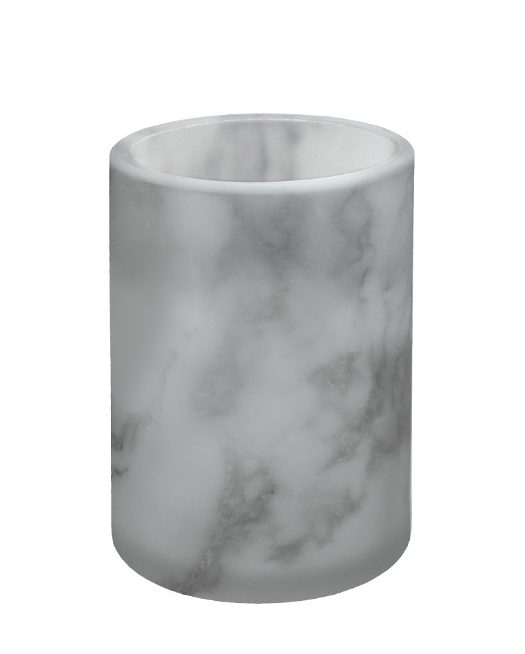 17831-c Ποτήρι Marmor Από Γυαλί 7x10 εκ - Image 1