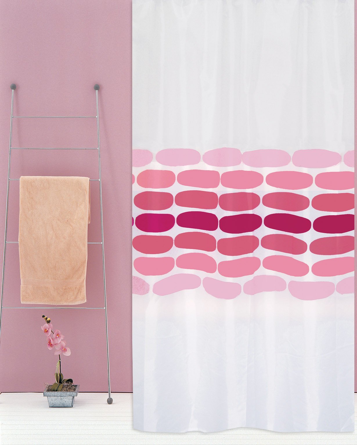 186 ΚΟΥΡΤΙΝΑ ΜΠΑΝΙΟΥ BRICK 180(Μ)X200(Υ) - Image 1