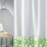 ΚΟΥΡΤΙΝΑ ΜΠΑΝΙΟΥ BUBBLES 240(Μ)X180(Υ) ΠΡΑΣΙΝΟ