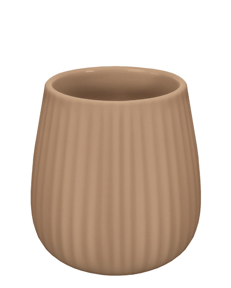 19384-c Ποτήρι Groove Από Kεραμικό & Καουτσούκ 9,5x10,3 εκ - Image 1