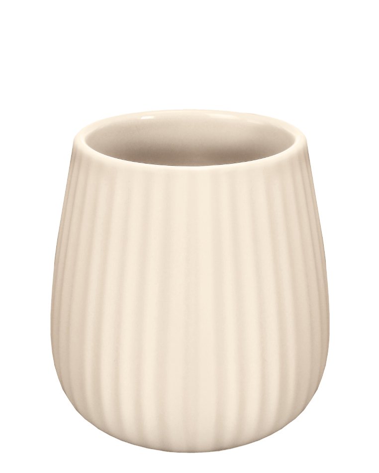 19385-c Ποτήρι Groove Από Kεραμικό & Καουτσούκ 9,5x10,3 εκ - Image 1