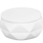 Θήκη για Βαμβάκι Crackle Jar Από Πολυρεσίνη 10,5x6,0 εκ