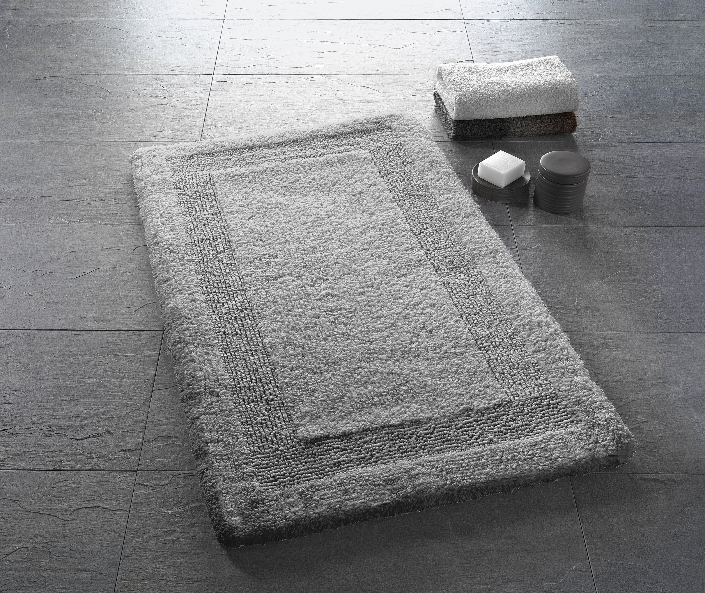 19737-c Χαλάκι Μπάνιου Βαμβακερό Arizona 55x65 εκ - Image 1