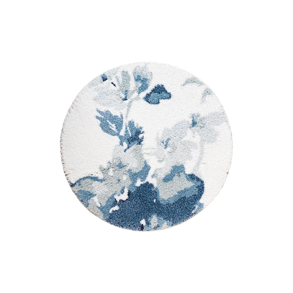 19840-c Βαμβακερό Χαλάκι Μπάνιου Bella Στρογγυλό Στρογγυλό 80 εκ - Image 1