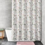 Κουρτίνα Μπάνιου Flores 180x200 εκ